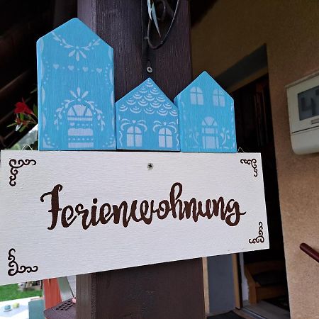 Ferienwohnung Sonja Mit Garten Und Freisitz Steinwiesen Exterior foto
